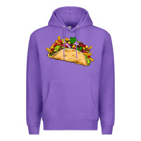 Purple mexican taco Premium Hoodie - Artiststas