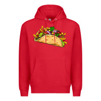 Red mexican taco Premium Hoodie - Artiststas