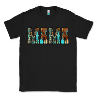Black Mama Turquoise Tooled Classic Tee - CowCowDesign