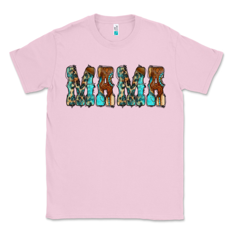 Mama Turquoise Tooled Classic Tee by CowCowDesign | Teevron