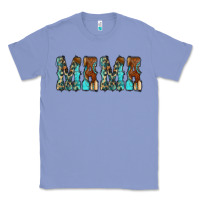 Colony Blue Mama Turquoise Tooled Classic Tee - CowCowDesign