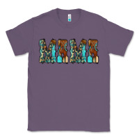 Lavender Mama Turquoise Tooled Classic Tee - CowCowDesign