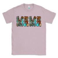 Lilac Mama Turquoise Tooled Classic Tee - CowCowDesign