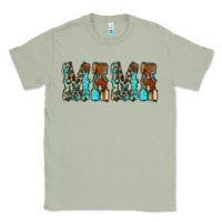 Matcha Mama Turquoise Tooled Classic Tee - CowCowDesign