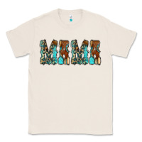 Natural Mama Turquoise Tooled Classic Tee - CowCowDesign