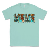 Seafoam Mama Turquoise Tooled Classic Tee - CowCowDesign