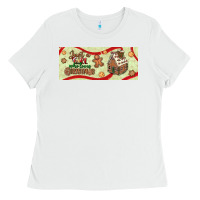 White just a girl who loves christmas Ladies Tee - BundleAndBundleShop