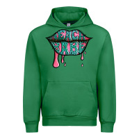 Emerald beach babe leopard lips Urban Hoodie - Jasminsmagicworld