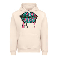Sandshell beach babe leopard lips Urban Hoodie - Jasminsmagicworld