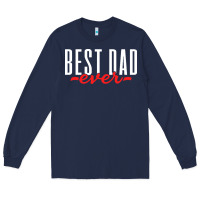Navy fathers day t  shirt father's day dad vintage t  shirt Long Sleeve Tee - linhVisuals