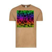 Vintage Camel colorful giraffe seamless pattern Vintage Tee - BundleAndBundleShop