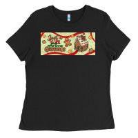 Black just a girl who loves christmas Ladies Tee - BundleAndBundleShop