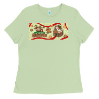 Matcha just a girl who loves christmas Ladies Tee - BundleAndBundleShop
