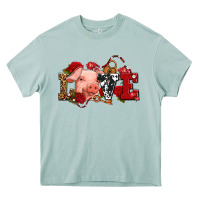 Arona love with pig olivia Heavy Core Tee - OliviaCreatesArt