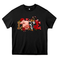 Black love with pig olivia Heavy Core Tee - OliviaCreatesArt