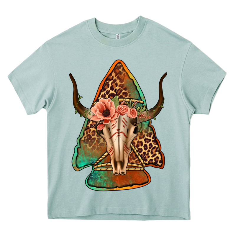 Bullskull Arrowhead Heavy Core Tee by Jasminsmagicworld | Teevron