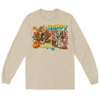 Happy Turkey Day Long Sleeve Tee | Teevron