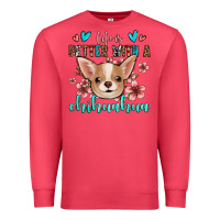 Cardinal life is better with a chihuahua Premium Sweatshirt - Jasminsmagicworld