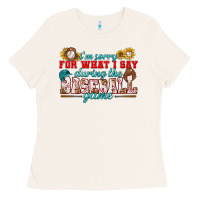 Bone i'm sorry for what i say during the baseball game Ladies Tee - BundleAndBundleShop