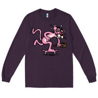 Plum pink panther Long Sleeve Tee - linhVisuals