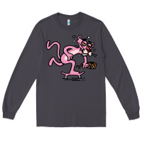 Smoke pink panther Long Sleeve Tee - linhVisuals