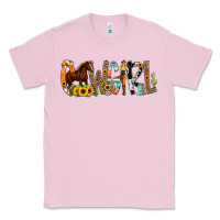 Bubblegum Pink Cowgirl Horse Min Classic Tee - CowCowDesign
