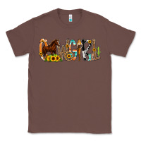 Chestnut Cowgirl Horse Min Classic Tee - CowCowDesign