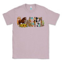 Lilac Cowgirl Horse Min Classic Tee - CowCowDesign