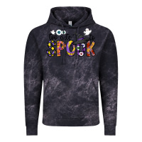 Cloud Black too cute to spook Vintage Hoodie - CowhideDigitalArt