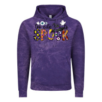 Cloud Purple too cute to spook Vintage Hoodie - CowhideDigitalArt
