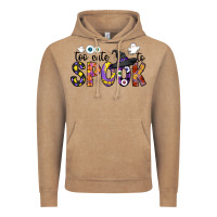 Vintage Coffee too cute to spook Vintage Hoodie - CowhideDigitalArt