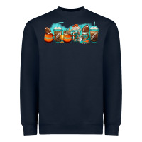 Navy american football coffee cups Heavyweight Sweatshirt - Jasminsmagicworld