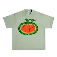 Oil Green watermelon pumpkin Urban Heavy Tee - Jasminsmagicworld