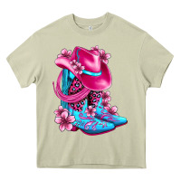 Mossy valentine cowboy boots and hat olivia Heavy Core Tee - OliviaCreatesArt
