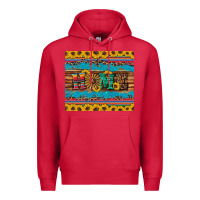 Cardinal western home wind wheel sunflowers Premium Hoodie - Artiststas