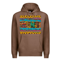 Chestnut western home wind wheel sunflowers Premium Hoodie - Artiststas