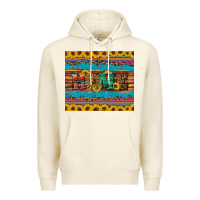 Tofu western home wind wheel sunflowers Premium Hoodie - Artiststas