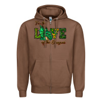 Chestnut For The Love Of The Dragons Zipper Hoodie - RanaPortraitStore