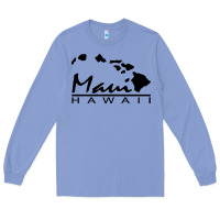 Colony Blue maui hawaii Long Sleeve Tee - linhVisuals