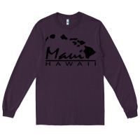 Plum maui hawaii Long Sleeve Tee - linhVisuals