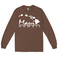 Chestnut maui hawaii Long Sleeve Tee - linhVisuals