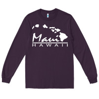 Plum maui hawaii Long Sleeve Tee - linhVisuals