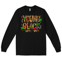 Black young black free ish Long Sleeve Tee - CowhideDigitalArt