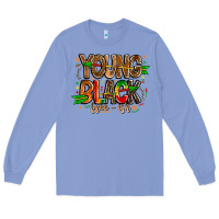 Colony Blue young black free ish Long Sleeve Tee - CowhideDigitalArt