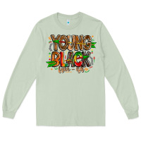 Matcha young black free ish Long Sleeve Tee - CowhideDigitalArt