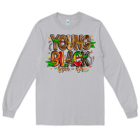 Moon Dust young black free ish Long Sleeve Tee - CowhideDigitalArt