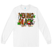 White young black free ish Long Sleeve Tee - CowhideDigitalArt