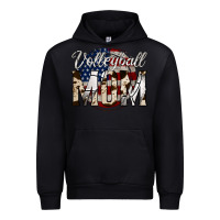 Black volleyball  mom 4 Urban Hoodie - Jasminsmagicworld