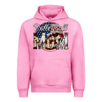 Fuchsia Pink volleyball  mom 4 Urban Hoodie - Jasminsmagicworld