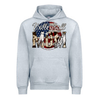 Heather Grey volleyball  mom 4 Urban Hoodie - Jasminsmagicworld